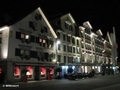 Brunnen bei Nacht, Hotel Weisses Rössli