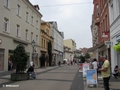 Die 'Breite Straße', die Haupteinkaufsstraße in Stendal