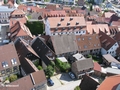 Blick auf die Häuser am Kirchplatz / Lange Straße