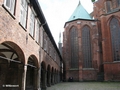 Arkadengang hinter der Marienkirche