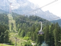 Seilbahn Zugspitze, bergwärts fahrende Kabine