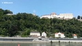 Von der Fritz-Schaeffer-Promenade an der Donau, Blick auf die Veste Oberhaus