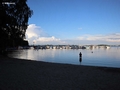 Abends am See beim Campingplatz
