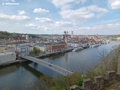 Prinzregent-Luitpoldbrücke mit Passau