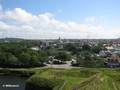 Blick von der Festung auf Varberg