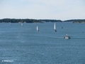 Boote vor Mariehamn